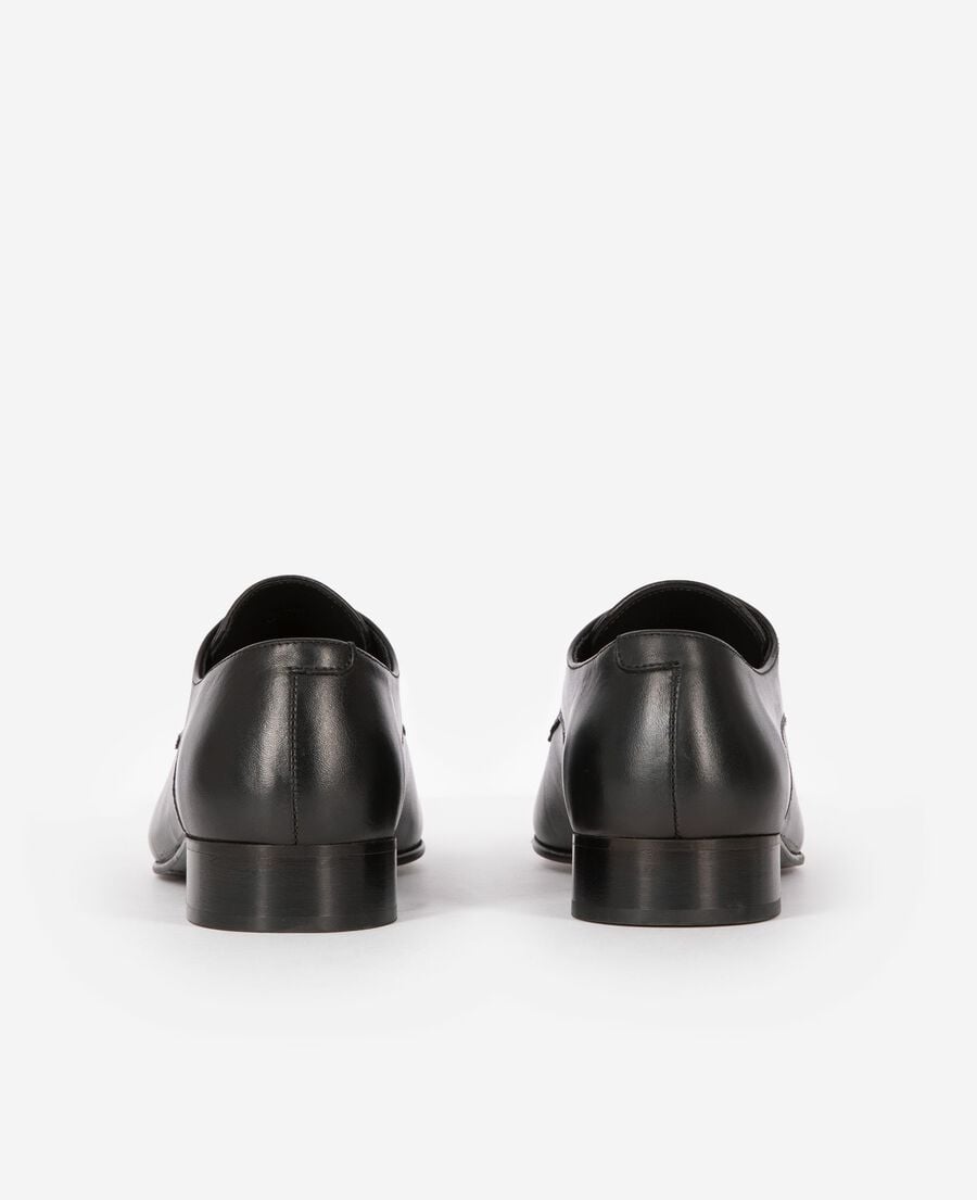 The Kooples HOMME BLACK derbies en cuir noir