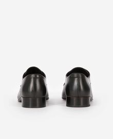 The Kooples HOMME BLACK derbies en cuir noir