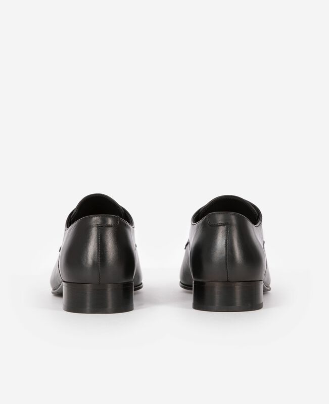The Kooples HOMME BLACK derbies en cuir noir