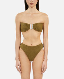 The Kooples FEMME KAKI bas de maillot de bain the kooples x luz échancré kaki