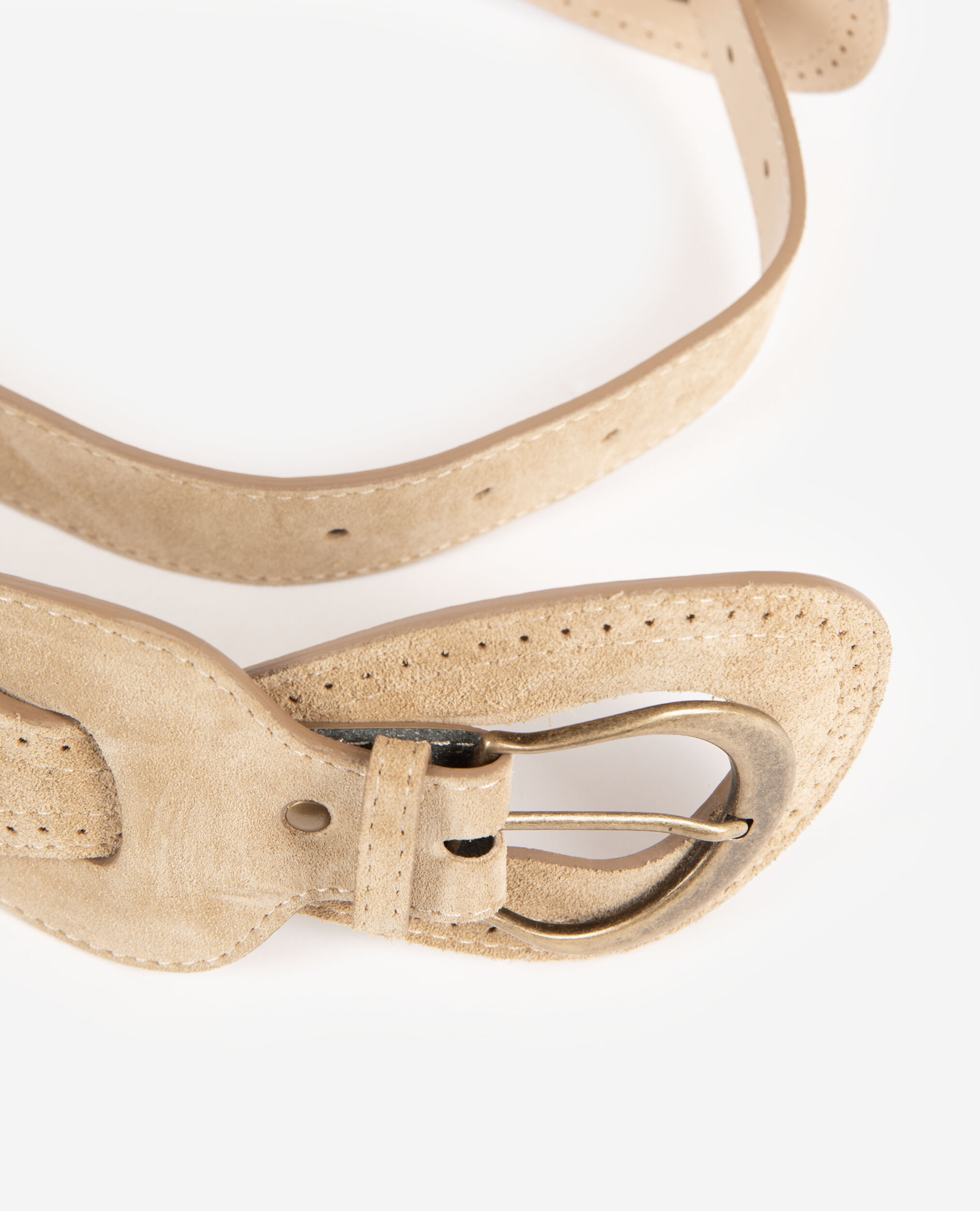 Ceinture corset en cuir camel, CAMEL / BROWN, hi-res image number null