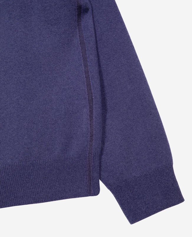 The Kooples HOMME BLUE ATLANTIQUE pull en cachemire bleu