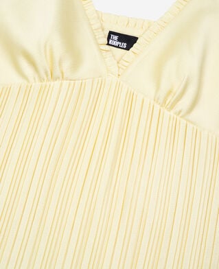 The Kooples FEMME YELLOW caraco plissé jaune
