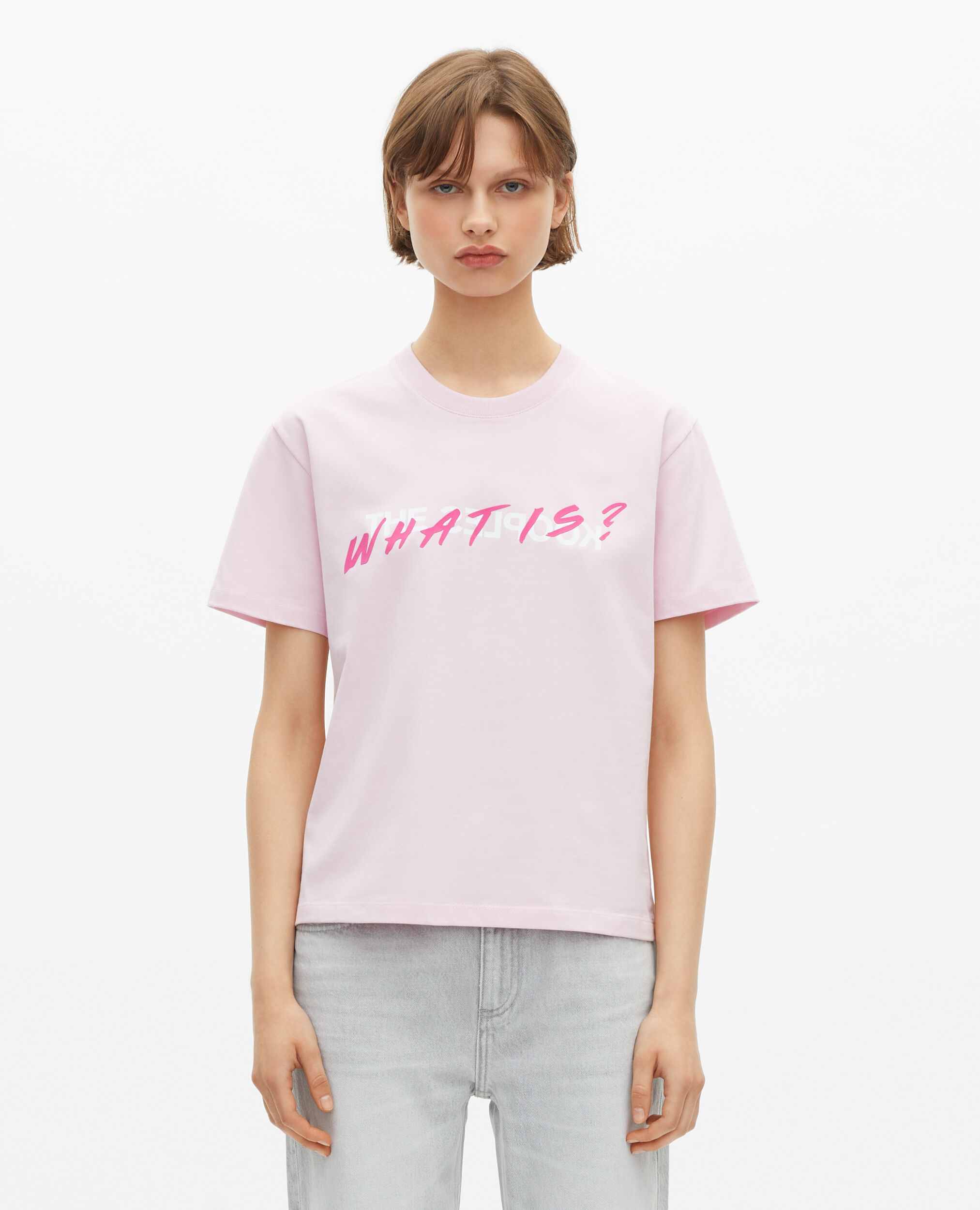 T-shirt What is rose, PALE PINK, hi-res image number null