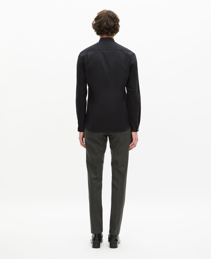 The Kooples HOMBRE BLACK camisa negra smart twill