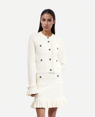 The Kooples WOMEN ECRU ecru cardigan
