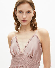 The Kooples FEMME LILA robe longue rose
