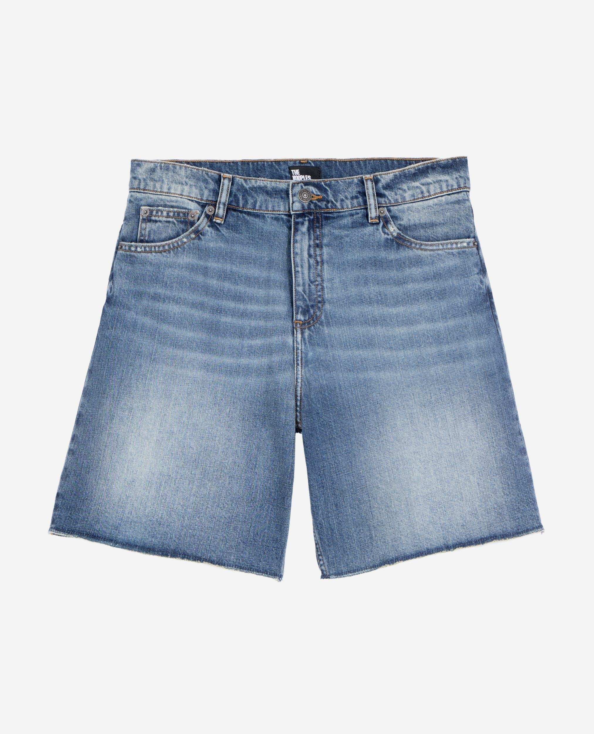Bermuda en denim bleu, BABY BLUE, hi-res image number null