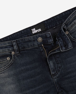 The Kooples WOMEN BLUE ELECTRIC dark blue skinny jeans