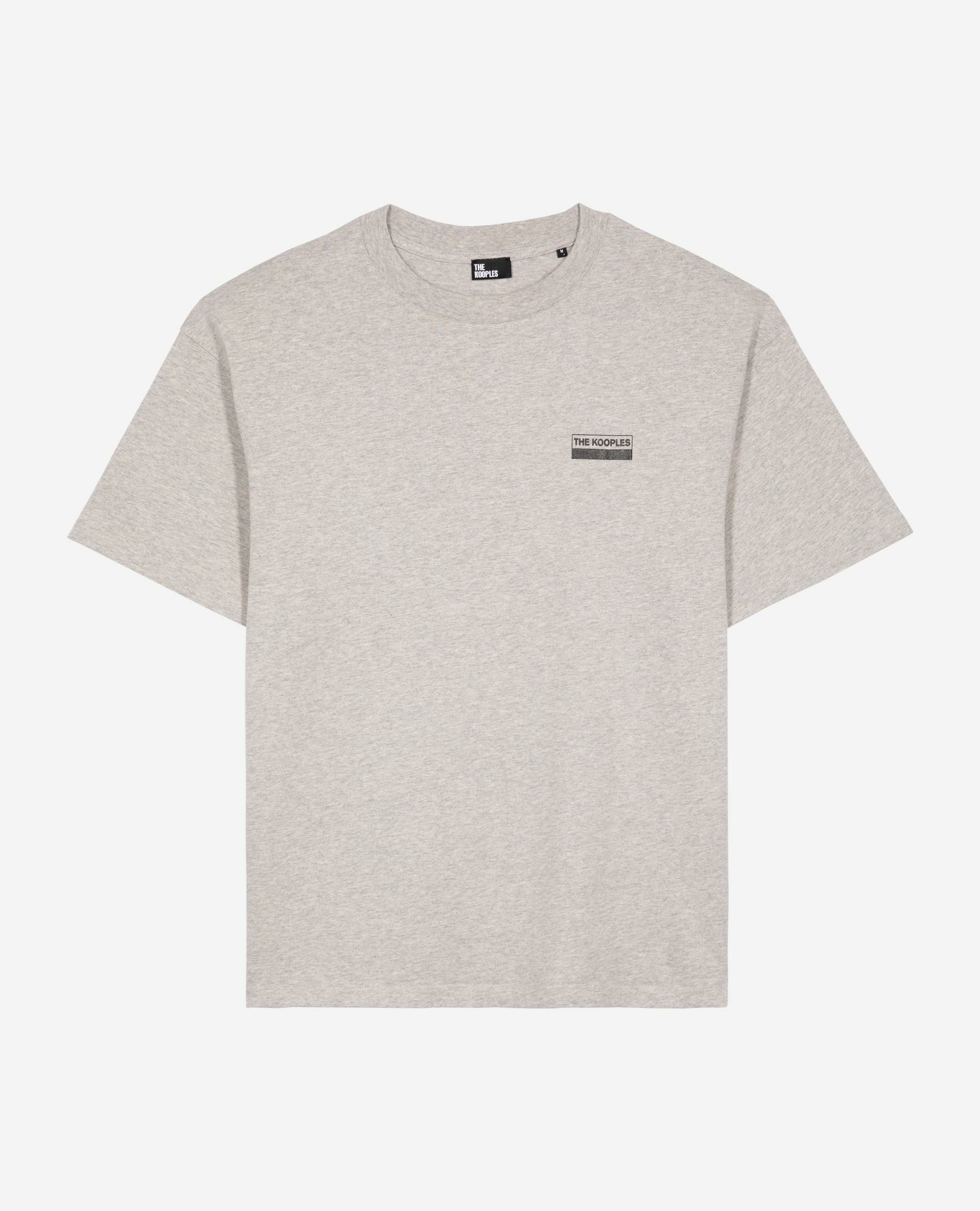 T-shirt à sérigraphie gris, LIGHT GREY MELANGE, hi-res image number null