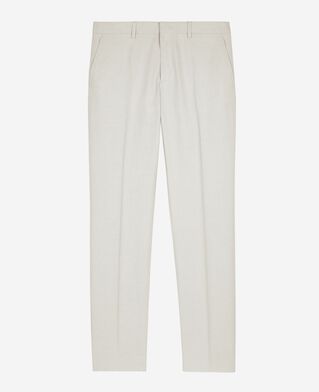 The Kooples HOMME ECRU pantalon de costume écru