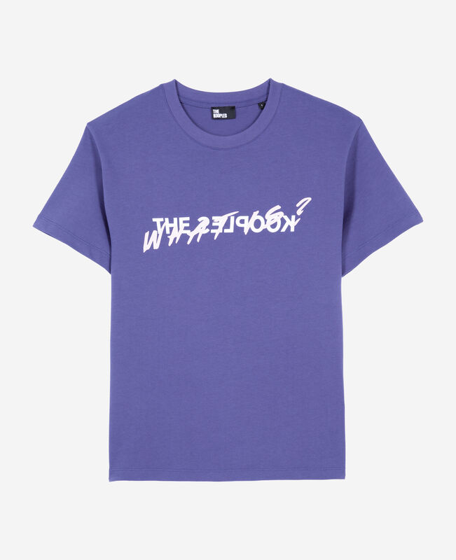 The Kooples FEMME BLUE ATLANTIQUE t-shirt what is violet