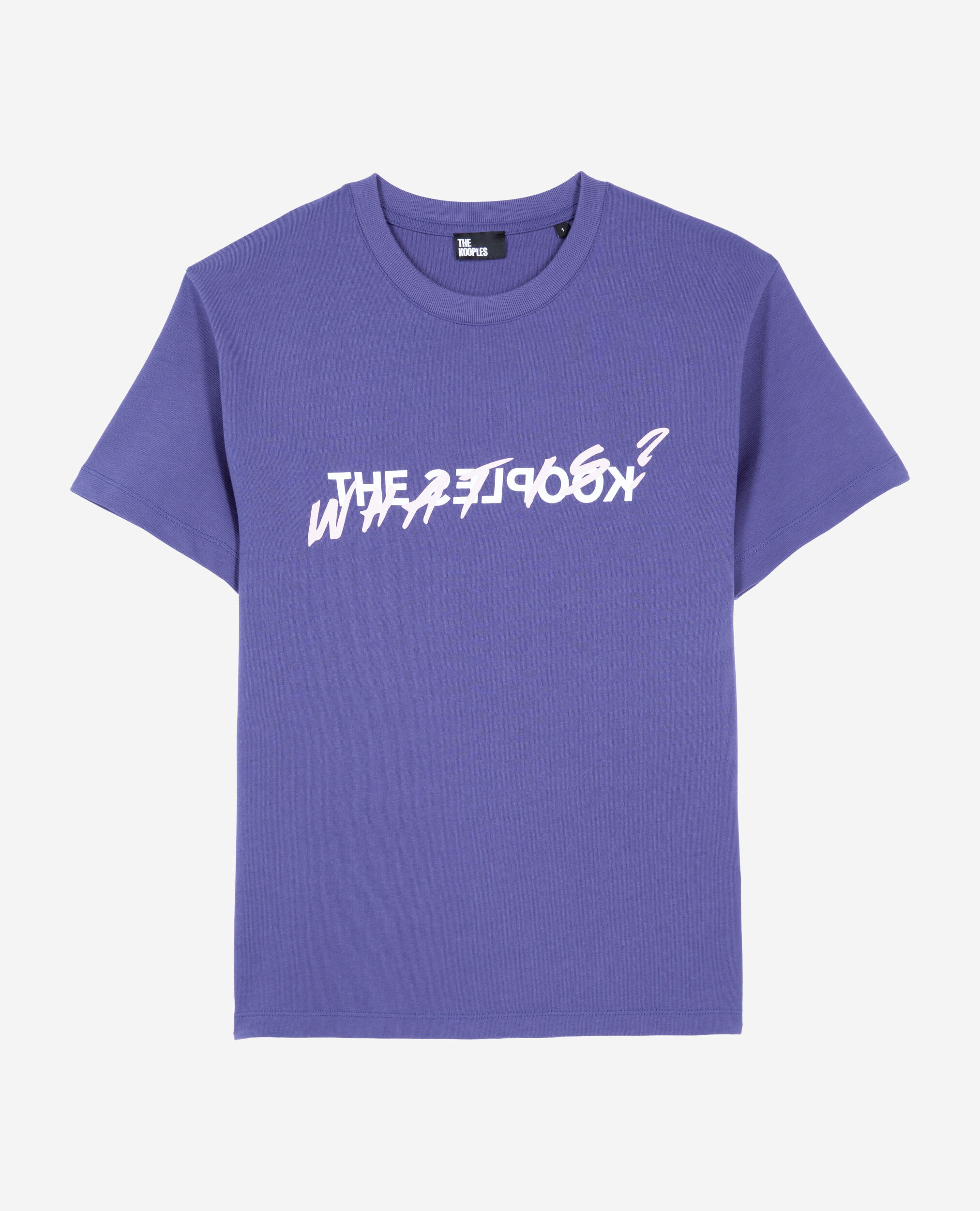 T-shirt What is violet, BLUE ATLANTIQUE, hi-res image number null
