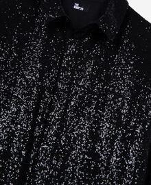 The Kooples HOMME BLACK chemise à sequins noire