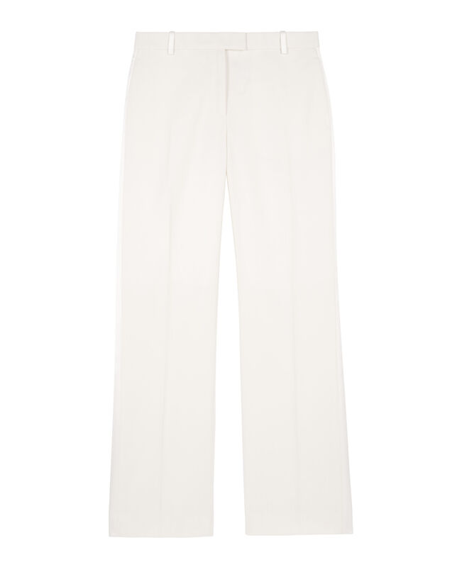 The Kooples FEMME ECRU pantalon de smoking large écru