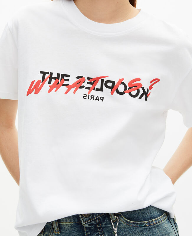 The Kooples FEMME WHITE t-shirt what is blanc