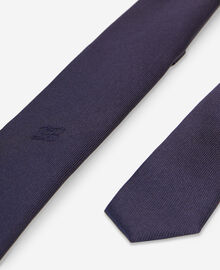 The Kooples HOMME NAVY cravate en soie bleu marine