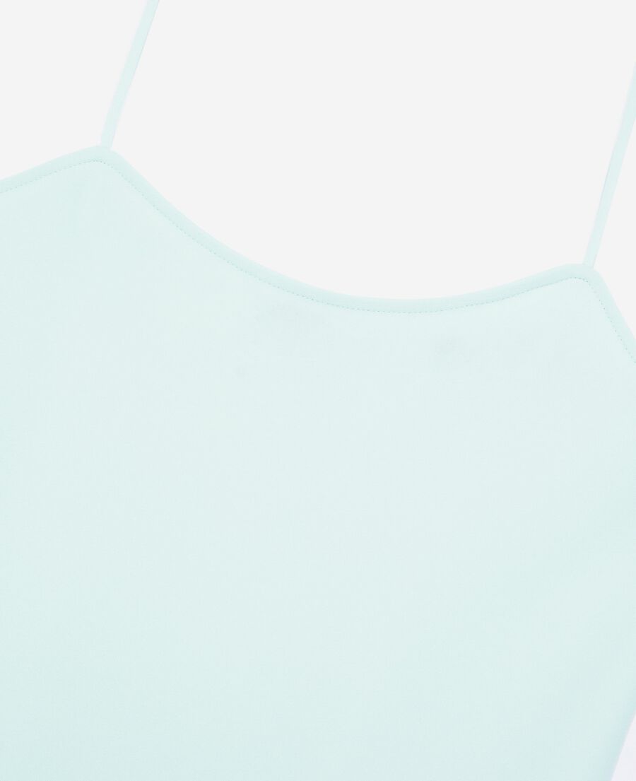 The Kooples FEMME BABY BLUE caraco bleu clair