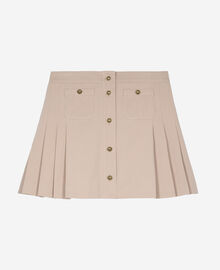 The Kooples FEMME LILA jupe courte plissée rose clair