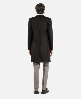 The Kooples MEN BLACK black wool coat