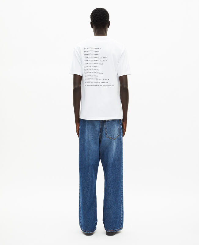 The Kooples HOMME WHITE t-shirt what is néon blanc