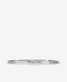 The Kooples FEMME SILVER ceinture fine en métallerie argentée