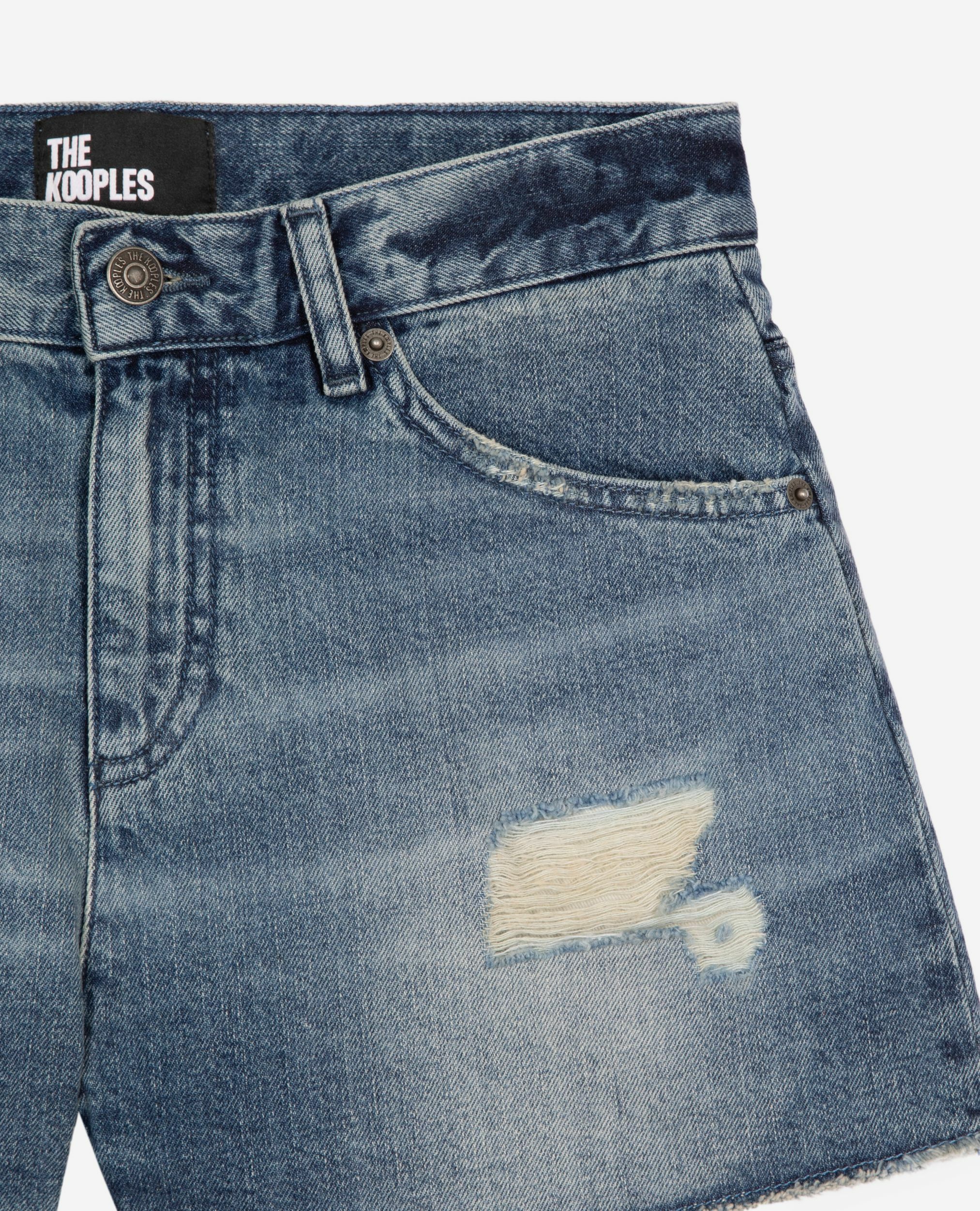 Short en denim bleu, BABY BLUE, hi-res image number null