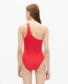 The Kooples FEMME RED maillot de bain the kooples x luz une pièce asymétrique rouge