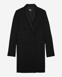 The Kooples FEMME BLACK robe tailleur courte en laine noire