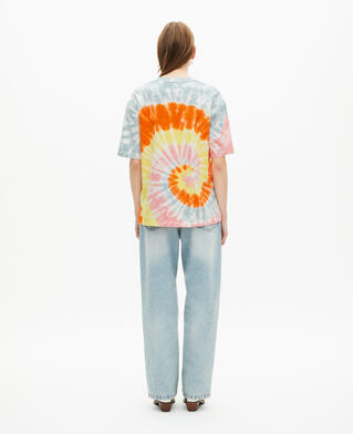 The Kooples FEMME BABY BLUE t-shirt tie and dye multicolor