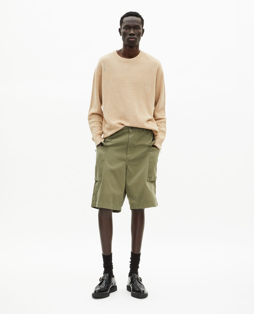 The Kooples HERREN KAKI bermudashorts in khaki