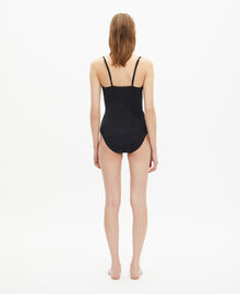 The Kooples FEMME BLACK maillot de bain the kooples x luz une pièce bustier noir