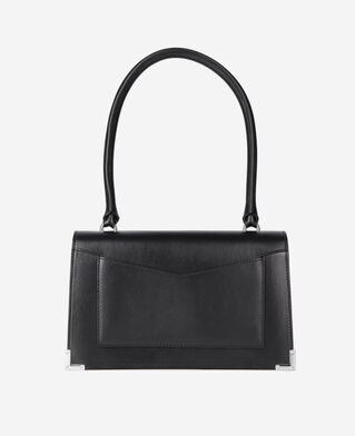 The Kooples DAMEN BLACK emily schultertasche aus schwarzem leder