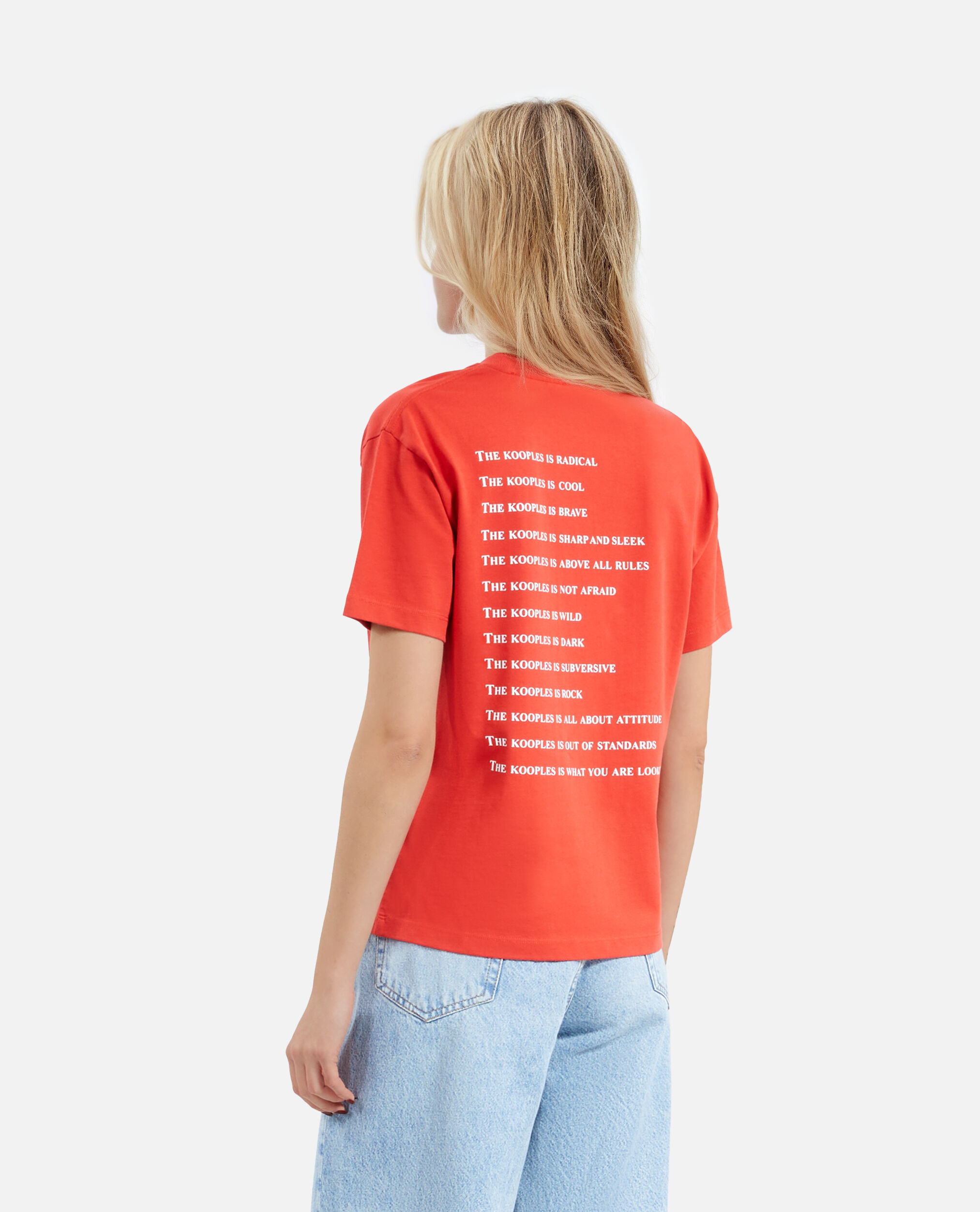 T-shirt What is rouge, RED, hi-res image number null