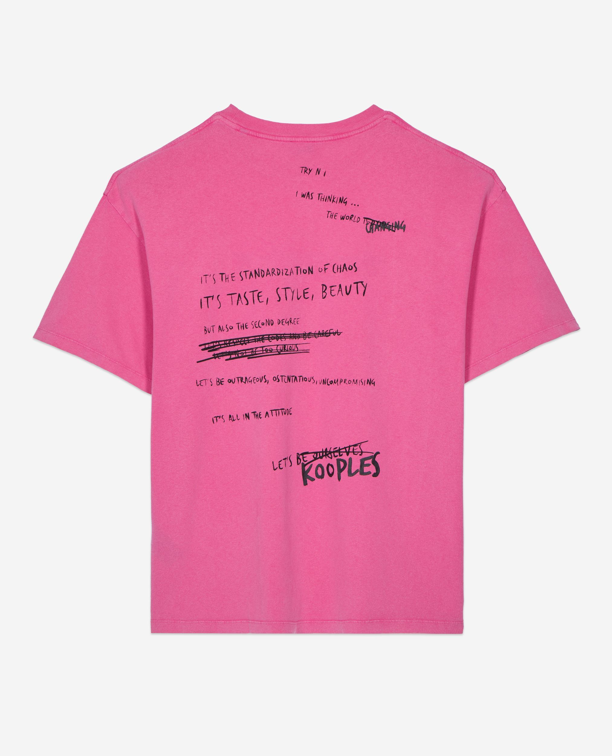 T-shirt What is rose, FUSHIA, hi-res image number null