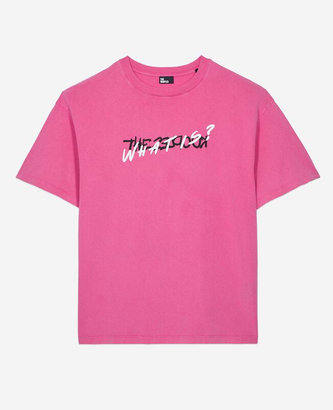 The Kooples HOMME FUSHIA t-shirt what is rose