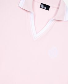 The Kooples FEMME LILA polo col v rose pâle