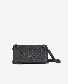 The Kooples FEMME BLACK pochette héritage small en cuir noire