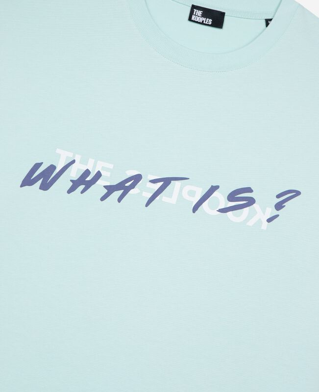 The Kooples HOMME BABY BLUE t-shirt what is bleu ciel