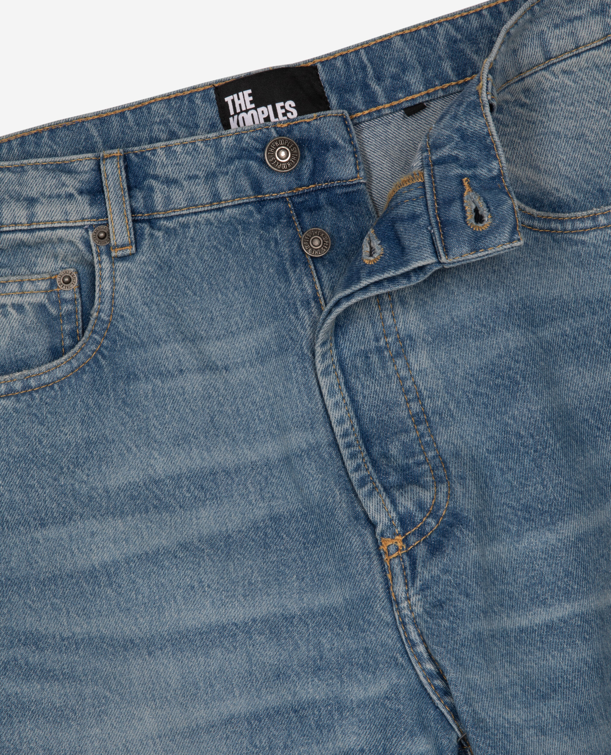 Jean droit bleu, BABY BLUE, hi-res image number null