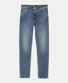 The Kooples FEMME USED RAPIECE jean slim bleu délavé