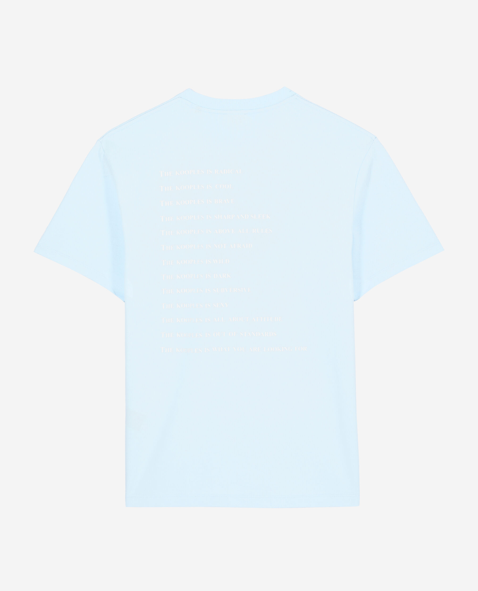 T-shirt What is bleu clair, BLUE SKY, hi-res image number null