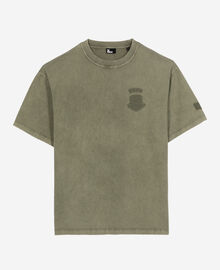 The Kooples HOMME KAKI t-shirt avec patchs kaki