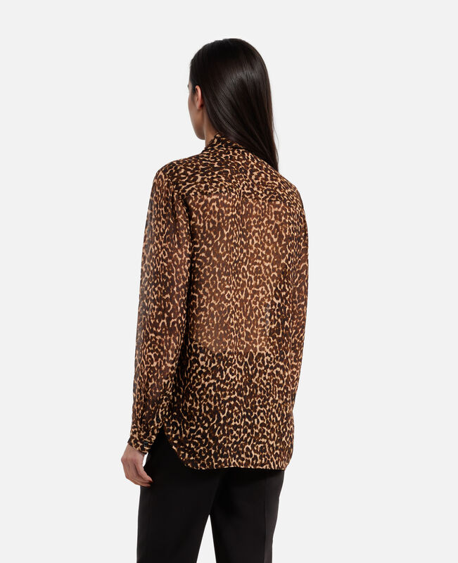The Kooples FEMME LEOPARD chemise imprimé léopard
