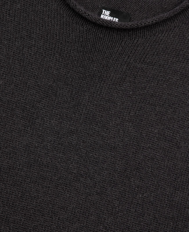 The Kooples HOMME MIDDLE GREY MEL pull en laine gris