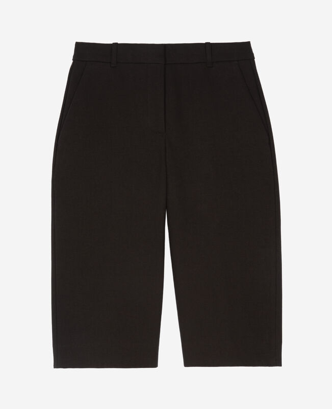 The Kooples FEMME BLACK bermuda capri noir