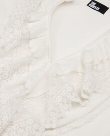 The Kooples FEMME ECRU blouse avec guipure écrue