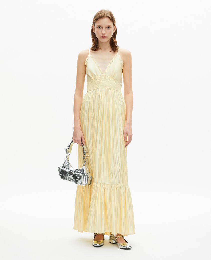 The Kooples FEMME YELLOW robe longue jaune