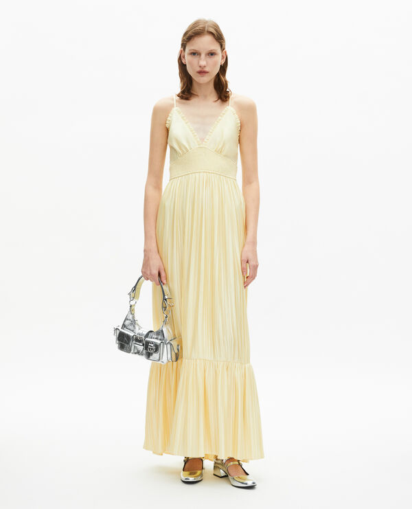 The Kooples FEMME YELLOW robe longue jaune