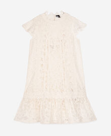 The Kooples FEMME ECRU robe courte en dentelle écrue